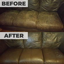 Load image into Gallery viewer, Leather Hero Leather Color Restorer & Applicator- Repair, Recolor, Renew Leather & Vinyl Sofa, Purse, Shoes, Auto Car Seats, Couch-4oz (Grey)
