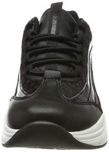 Load image into Gallery viewer, Dockers by Gerli Women's 45ol201 Low-Top Sneakers, Black Schwarz Multi 110, 3.5 UK