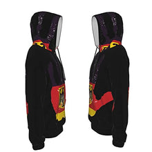 Load image into Gallery viewer, colors german flag Print Hoodies Kids 3D Print Sweatshirts Long Sleeve Pullover Hoodies with Pocket for Teen Boys and Girls Black
