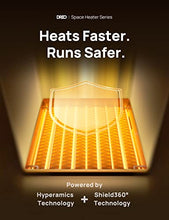 Load image into Gallery viewer, Dreo Space Heaters for Indoor Use, Atom One Portable Heater with 70°Oscillation, 1500W PTC Electric Heater with Thermostat, Fast Safety Heat, Remote, 1-12h Timer, Upgraded Small Heater for Office Home