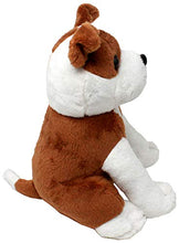 Load image into Gallery viewer, Shelter Pets Stuffed Animals: Tillman - 10" Brown and White Pitbull Plush Dog - Based on Real-Life Adopted Pets - American Staffordshire Terrier - Benefiting the Animal Shelters They Were Adopted From