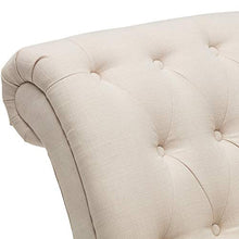 Load image into Gallery viewer, Yongqiang Upholstered Chair for Bedroom Living Room Chairs Accent Chair Lounge Chair with Wood Legs Cream Fabric
