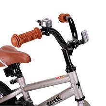Load image into Gallery viewer, JOYSTAR 16 Inch Kids Bike for 4 5 6 Years Boys, Kids Bicycle with Training Wheel & Coaster Brake, 85% Assembled, Silver