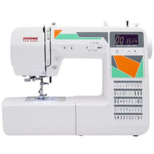 Load image into Gallery viewer, Janome MOD-50 Computerized Sewing Machine with 50 Built-in Stitches, 3 One-Step Buttonholes, Drop Feed and Accessories