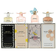 Load image into Gallery viewer, Marc Jacobs 4 Pieces for Women Mini Gift Set, 0.55 Ounce