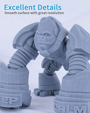 Load image into Gallery viewer, ELEGOO Water Washable 3D Printer Resin 1kg Grey, Rapid Precise Printing Resin 405nm Curing Resin for LCD 3D Printer