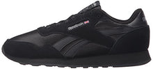 Load image into Gallery viewer, Reebok Men's Royal Nylon Walking Shoe, Black/Carbon, 7.5