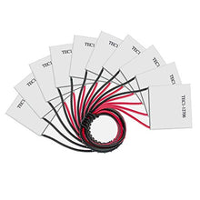 Load image into Gallery viewer, diymore TEC1-12706 12V 60W 6A 40MMX40MM Heatsink Thermoelectric Cooler Cooling Peltier Plate Module 10pcs