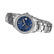 Load image into Gallery viewer, Citizen Eco-Drive Classic Quartz Womens Watch, Stainless Steel, Crystal, Silver-Tone (Model: FE1140-86L)