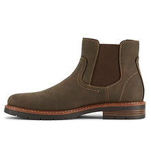 Load image into Gallery viewer, Dockers Mens Ransom Rugged Chelsea Boot, Dark Brown, 10.5 M
