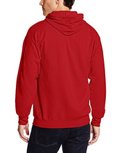 Load image into Gallery viewer, Hanes Men's Full-Zip Eco-Smart Fleece Hoodie, Deep Red, XX-Large