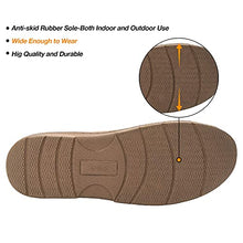 Load image into Gallery viewer, COASIS Men's Comfort Memory Foam Slippers House Shoes Warm Plush Lining for Indoor/Outdoor