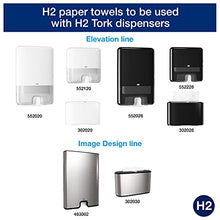 Load image into Gallery viewer, Tork Multifold Hand Towel White H2, Universal, 100% Recycled Fibers, 16 x 250 Towels, MB540A