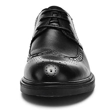 Load image into Gallery viewer, Cmaocv Men's Hybrid Brogue Oxford Wing Tip Leather Lace-Up Dress Business Derby Shoes Black 12 M US 47