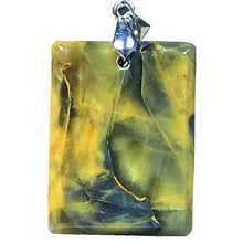 Load image into Gallery viewer, Natural Pietersite Stone Pendant Pietersite Crystal Stone Jewelry For Women Men Healing Energy Luck Gift 34x25x9mm rectangle Beads Silver Rare Gemstone AAAAA