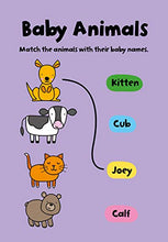 Load image into Gallery viewer, My First Learn-To-Draw: Baby Animals: (25 Wipe Clean Activities + Dry Erase Marker, Perfect Easter Gift or Basket Stuffer) (My First Wipe Clean How-To-Draw)