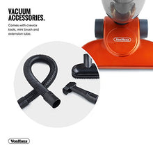 Load image into Gallery viewer, VonHaus 2 in 1 Stick & Handheld Vacuum Cleaner - 600W Corded Upright Vac with Lightweight Design, HEPA Filtration, Extendable Handle, Crevice Tool and Brush Accessories - Ideal for Hardwood Floors