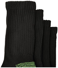 Load image into Gallery viewer, Gildan Men's Polyester Half Cushion Mid-Crew Socks, 12-Pack, Assorted, Shoe Size: 6-12