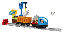 Load image into Gallery viewer, LEGO DUPLO Cargo Train 10875 Battery-Operated Building Blocks Set, Best Engineering and STEM Toy for Toddlers (105 Pieces)