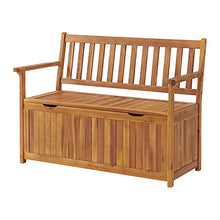 Load image into Gallery viewer, Alaterre Furniture Londonderry Outdoor Storage Bench, Natural