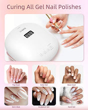Load image into Gallery viewer, UV Led Nail Lamp for Gel Polishes,SUNUV 48W UV Gel Nail Dryer for Manicure and Pedicure with Sensor and 4 Timers SUN4S
