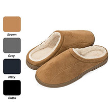 Load image into Gallery viewer, COASIS Men's Comfort Memory Foam Slippers House Shoes Warm Plush Lining for Indoor/Outdoor