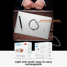 Load image into Gallery viewer, EmeTerm Relieve Nausea Electrode Stimulator Morning Sickness Motion Travel Sickness Vomit Relief Rechargeable No Gel Drug Free Wrist Bands Without Side Effects