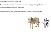 Load image into Gallery viewer, Ideal Pet Products Aluminum Modular Patio Pet Door, White, Extra Large, 10.5" x 15" Flap Size