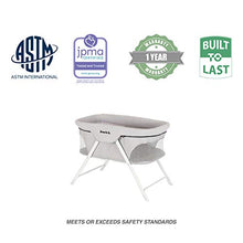 Load image into Gallery viewer, Dream On Me, Traveler Portable Bassinet, Cloud Grey