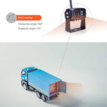 Load image into Gallery viewer, Digital Wireless Backup Camera System, 720P Reverse Camera Wireless with Infrared Night Vision and Wide Viewing Angles, 7 inch Wireless Monitor Split Screen for Trailer, RVs, Camper, 5th Wheel, etc