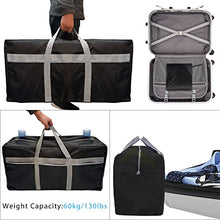 Load image into Gallery viewer, Extra Large Duffle Bag Lightweight, 96L Travel Duffel Bag Foldable for Men Women, Waterproof & Durable(BLACK)
