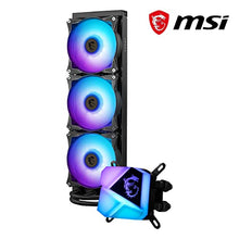 Load image into Gallery viewer, MSI MAG CoreLiquid C360 - AIO ARGB CPU Liquid Cooler - 360mm Radiator - LGA 1700 Ready - Triple 120mm ARGB PWM Fans