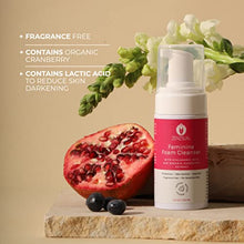 Load image into Gallery viewer, ZENZSUAL Feminine Foam Cleanser with Hyaluronic Acid and Organic Cranberry Extract, Foaming Feminine Wash for Intimate Areas, Vaginal Moisturizer w/ Self-Foaming Pump (3.4 Oz.)