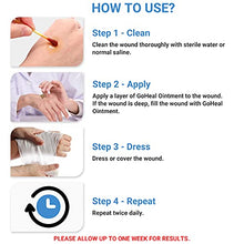 Load image into Gallery viewer, LMNOOP Wound Care Ointment: Pain Relief, Anti-Infection, Anti-inflammatory Cream for Chronic Wounds, Ulcers, Sores, Cuts, Piercing/Microneedling/Microblading/Laser Hair Removal/Tattoos Aftercare.