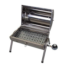 Load image into Gallery viewer, Stansport Propane BBQ - Stainless Steel, One Size