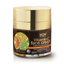Load image into Gallery viewer, WOW Skin Science Natural Vitamin C Moisturizer Face Cream - Anti Aging Face Moisturizer for Men & Women - Oil Free, Dry Skin Face Lotion - Facial Skin Care Products For All Skin Types (1.69 oz)