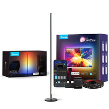 Load image into Gallery viewer, Govee DreamView T1 TV LED Backlights with Camera, RGBIC Wi-Fi TV Backlights for 55-65 inch TVs PC, Works with Alexa & Google Assistant Bundle with Govee RGBIC Floor Lamp