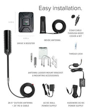 Load image into Gallery viewer, weBoost Drive X RV (471410) Cell Phone Signal Booster | U.S. Company | All U.S. Carriers - Verizon, AT&T, T-Mobile, Sprint & More | FCC Approved, RV & Motorhome Moving + Stationary