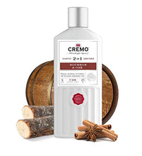 Load image into Gallery viewer, Cremo Barber Grade Bourbon & Oak 2-in-1 Shampoo & Conditioner, 16 Fl Oz (2-Pack)