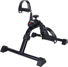 Load image into Gallery viewer, Vaunn Medical Folding Pedal Exerciser with Electronic Display for Legs and Arms Workout (Fully Assembled Exercise Peddler, no Tools Required)