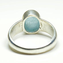 Load image into Gallery viewer, Jewelryonclick Natural Aquamarine Silver Rings for Men 5 Carat Gemstones Oval March Birthstone in Size 8