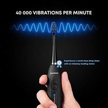 Load image into Gallery viewer, AquaSonic DUO Dual Handle Ultra Whitening 40,000 VPM Wireless Charging Electric ToothBrushes - 3 Modes with Smart Timers - 10 DuPont Brush Heads & 2 Travel Cases Included