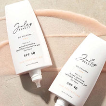 Load image into Gallery viewer, Julep No Excuses Clear Facial Sunscreen Broad-Spectrum SPF 40 + Glow Face Moisturizer With Vitamin E for Over & Under Makeup, 1 Fl Oz