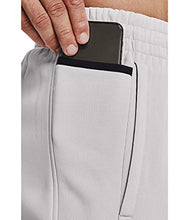 Load image into Gallery viewer, Under Armour Men's Armour Fleece Pants , Halo Gray (014)/Black , Large