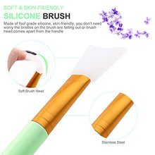 Load image into Gallery viewer, Aivwis Face Mask Mixing Bowl Set, DIY Facemask Mixing Tool Sets, Include Facial Mask Mixing Bowl Stick Spatula Silicone Cream Mask Brushes, Pack of 7 (Green)
