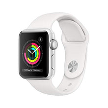 Load image into Gallery viewer, Apple Watch Series 3 (GPS, 38mm) - Silver Aluminum Case with White Sport Band
