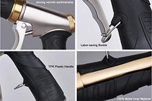 Load image into Gallery viewer, ESOW Garden Hose Nozzle 100% Heavy Duty Metal, Full Brass Nozzle & ABS Non-Slip Ergonomic Grip, 4 Watering Patterns, High Pressure Metal Spray Gun for Watering Plants, Car Wash and Showering Dog