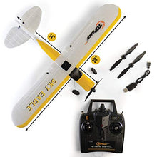 Load image into Gallery viewer, Top Race Double Airplane Pack Remote Control Airplanes War Plane Corsair F4U + Stunt Flying Plane TR-C385 Advanced with Propeller Saver