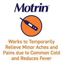 Load image into Gallery viewer, Motrin IB, Ibuprofen 200mg Tablets for Fever, Muscle Aches, Headache & Back Pain Relief, 225 ct