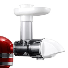 Load image into Gallery viewer, Masticating Juicer Attachment for KitchenAid All Models Stand Mixers, Masticating Juicer, Slow Juicer Attachment for KitchenAid All Models Stand Mixers, Classic White